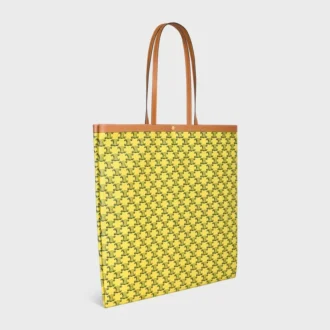 Stor platt shopper i Triomphe Canvas