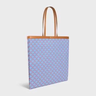 Stor platt shopper i Triomphe Canvas Stor platt shopper i Triomphe Canvas