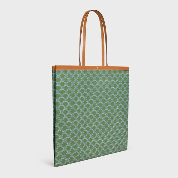 Stor platt shopper i Triomphe Canvas