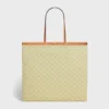 Stor platt shopper i Triomphe Canvas Stor platt shopper i Triomphe Canvas