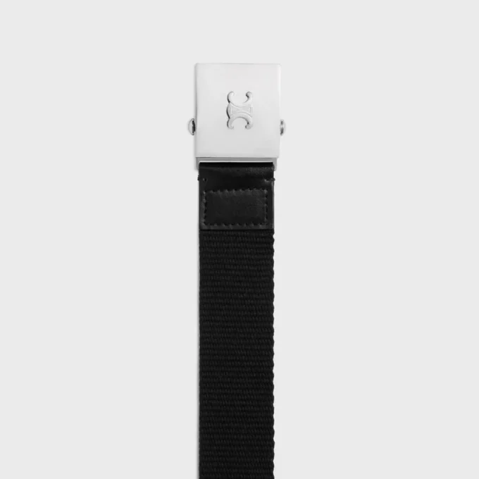 Stort 30 mm skaterbälte i textil