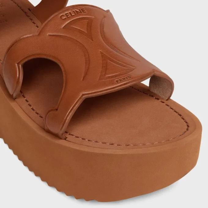 Sunny Sandal i kalvskinn – vegetabiliskt garvat