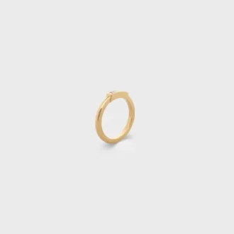 Systeme-ring i gult guld och diamanter