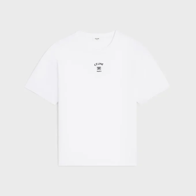 T-shirt i bomullsjersey