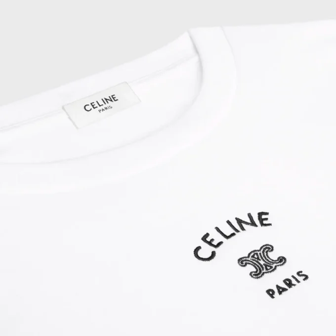 T-shirt i bomullsjersey