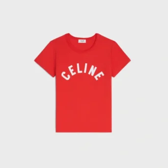 T-shirt i ribbad bomullsjersey