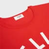 T-shirt i ribbad bomullsjersey T-shirt i ribbad bomullsjersey