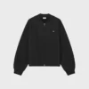 Teddyjacka i bomullsfleece