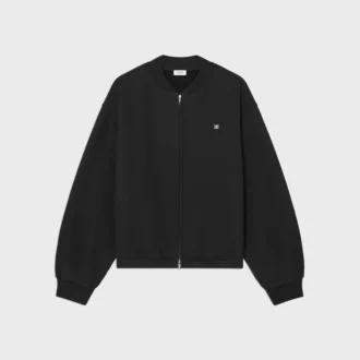 Teddyjacka i bomullsfleece