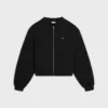 Teddyjacka i bomullsfleece