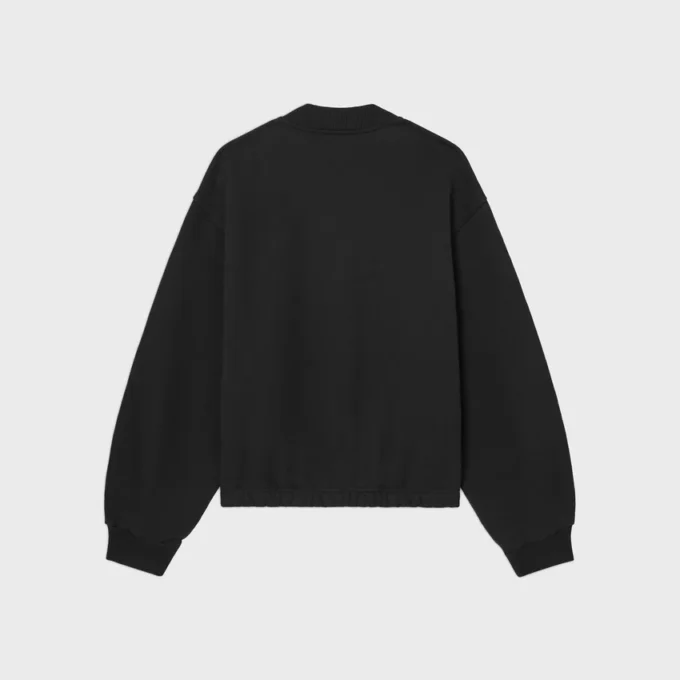 Teddyjacka i bomullsfleece