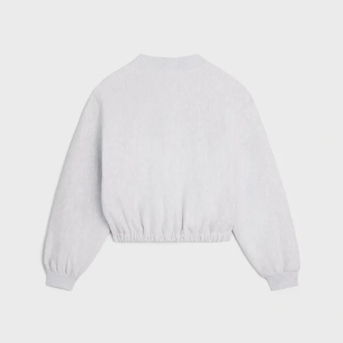 Teddyjacka i bomullsfleece