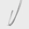 Torsion-armband i vitt guld och diamanter