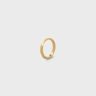 Torsion-ring i gult guld