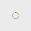 Torsion-ring i gult guld och diamanter Torsion-ring i gult guld och diamanter