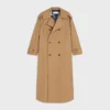 Trenchcoat i bomulls- och ullgabardin Trenchcoat i bomulls- och ullgabardin