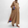 Trenchcoat i bomulls- och ullgabardin Trenchcoat i bomulls- och ullgabardin