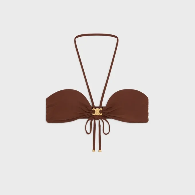 Triomphe Balconette-top i matt jersey Triomphe Balconette-top i matt jersey