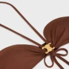 Triomphe Balconette-top i matt jersey Triomphe Balconette-top i matt jersey