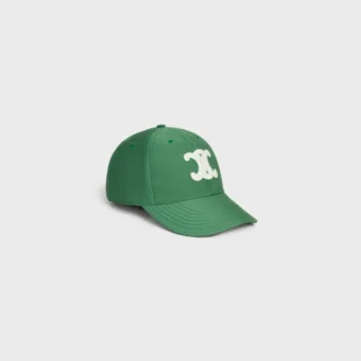 Triomphe-baseballkeps i tvättad bomullsgabardin