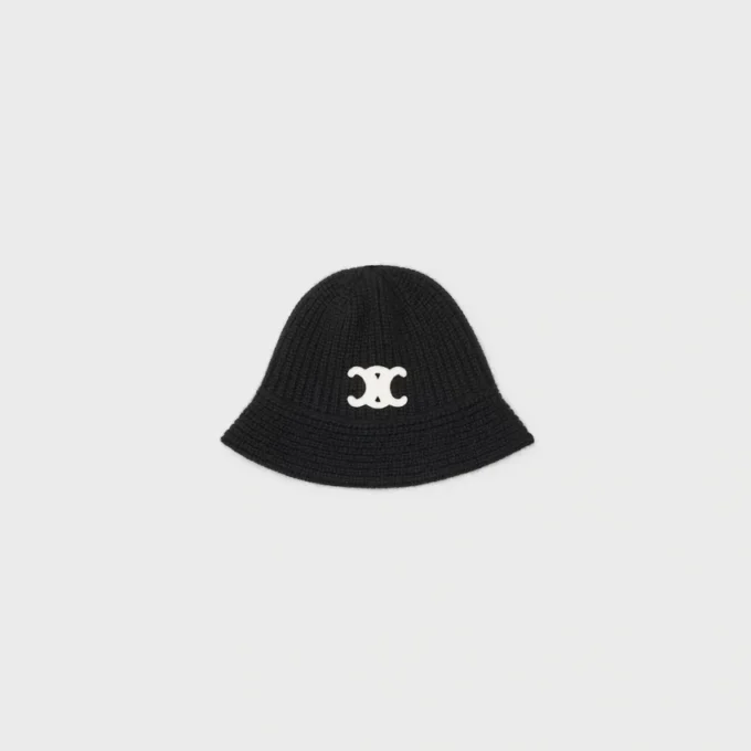 Triomphe Cloche-mössa i kashmir