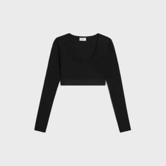 Triomphe Crop Top i sportig viskos