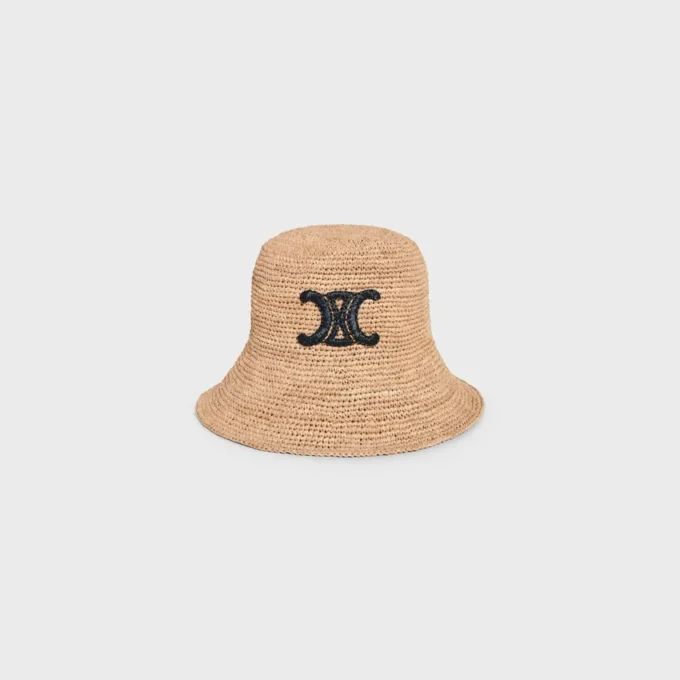 Triomphe-hatt i raffia Triomphe-hatt i raffia