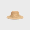 Triomphe-hatt i raffia