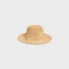 Triomphe-hatt i raffia