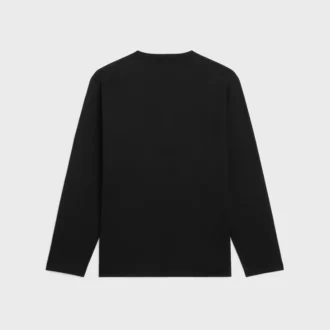 Triomphe långärmad T-shirt i bomullsjersey