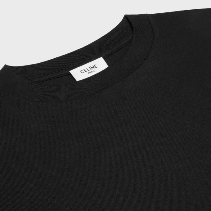 Triomphe långärmad T-shirt i bomullsjersey
