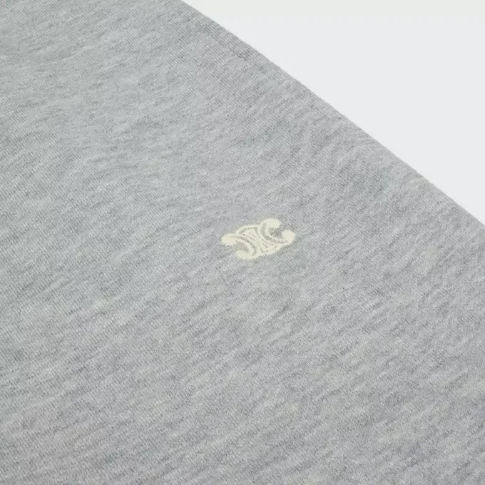 Triomphe Loose Track Pants i bomull och kashmir Triomphe Loose Track Pants i bomull och kashmir