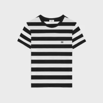 Triomphe lös T-shirt i bomullsjersey