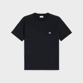 Triomphe lös T-shirt i bomullsjersey