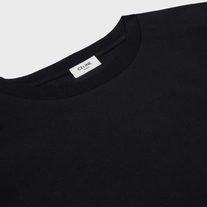 Triomphe lös T-shirt i bomullsjersey
