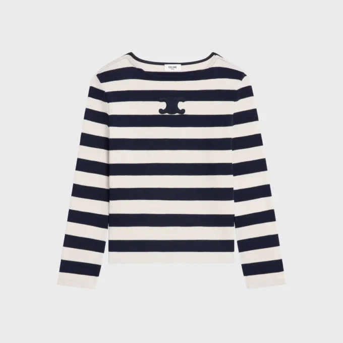 Triomphe Mariniare T-shirt i bomullsjersey Triomphe Mariniare T-shirt i bomullsjersey
