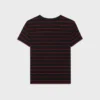 Triomphe Regular T-shirt i randig jersey