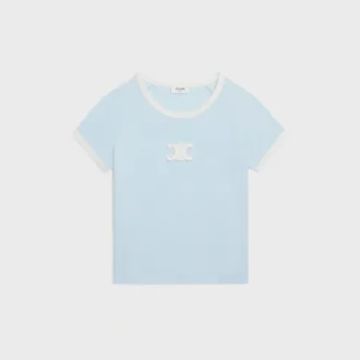 Triomphe-T-shirt i bomullsjersey