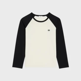 Triomphe-T-shirt i bomullsjersey