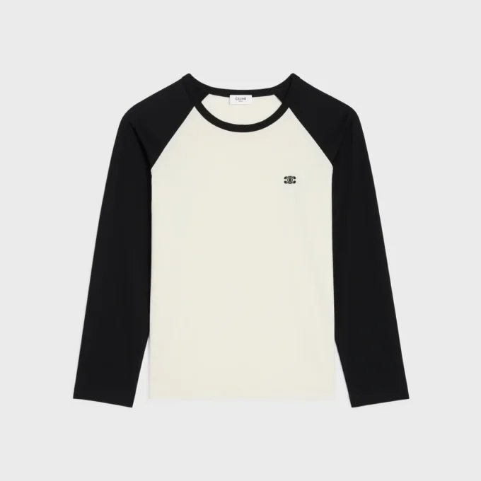 Triomphe-T-shirt i bomullsjersey Triomphe-T-shirt i bomullsjersey