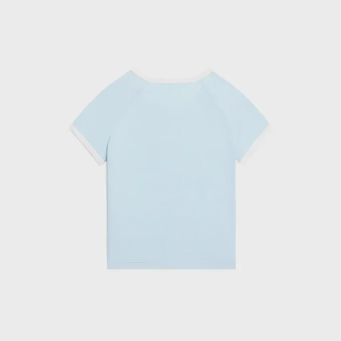 Triomphe-T-shirt i bomullsjersey Triomphe-T-shirt i bomullsjersey
