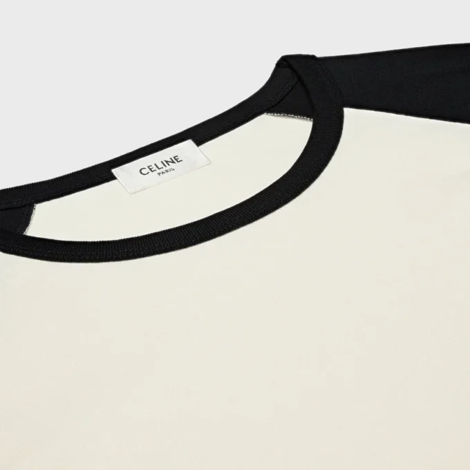 Triomphe-T-shirt i bomullsjersey Triomphe-T-shirt i bomullsjersey