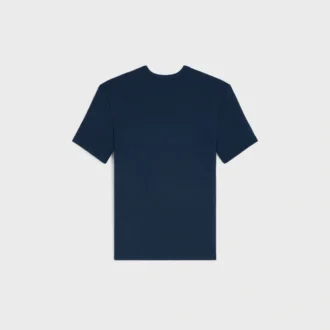 Triomphe T-shirt i ribbad bomullsjersey