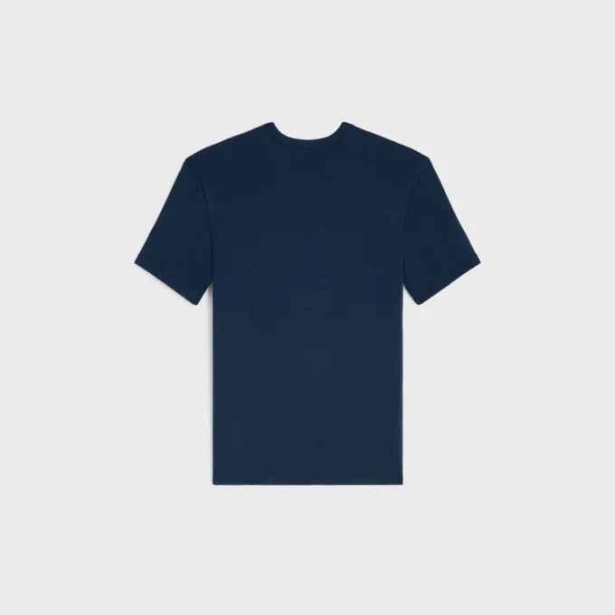 Triomphe T-shirt i ribbad bomullsjersey Triomphe T-shirt i ribbad bomullsjersey