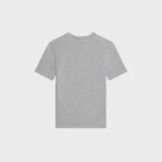 Triomphe T-shirt i ribbad bomullsjersey