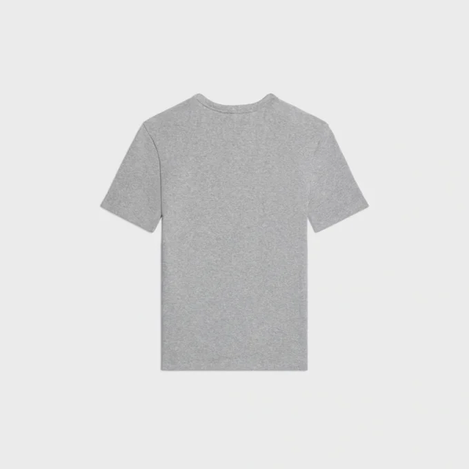 Triomphe T-shirt i ribbad bomullsjersey Triomphe T-shirt i ribbad bomullsjersey