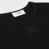 Triomphe T-shirt i ribbad bomullsjersey Triomphe T-shirt i ribbad bomullsjersey
