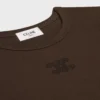 Triomphe T-shirt i ribbad bomullsjersey Triomphe T-shirt i ribbad bomullsjersey