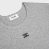 Triomphe T-shirt i ribbad bomullsjersey Triomphe T-shirt i ribbad bomullsjersey