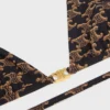 Triomphe Triangle Top i matt jersey med Monogram-mönster Triomphe Triangle Top i matt jersey med Monogram-mönster